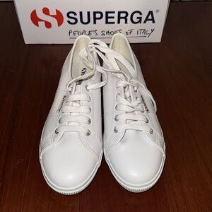 Superga 2950 White Sneakers - NEW, Still in Box